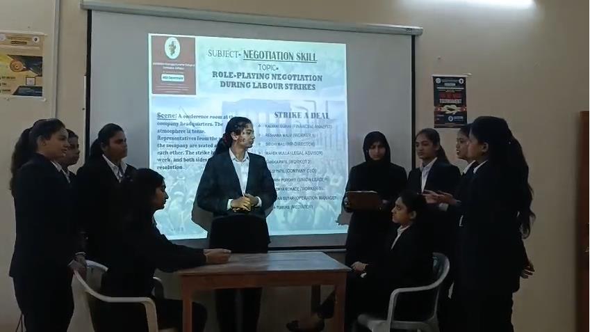 Role Play activity of Negotiation Skill (Inte
